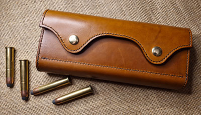 safari leather ammunition slide